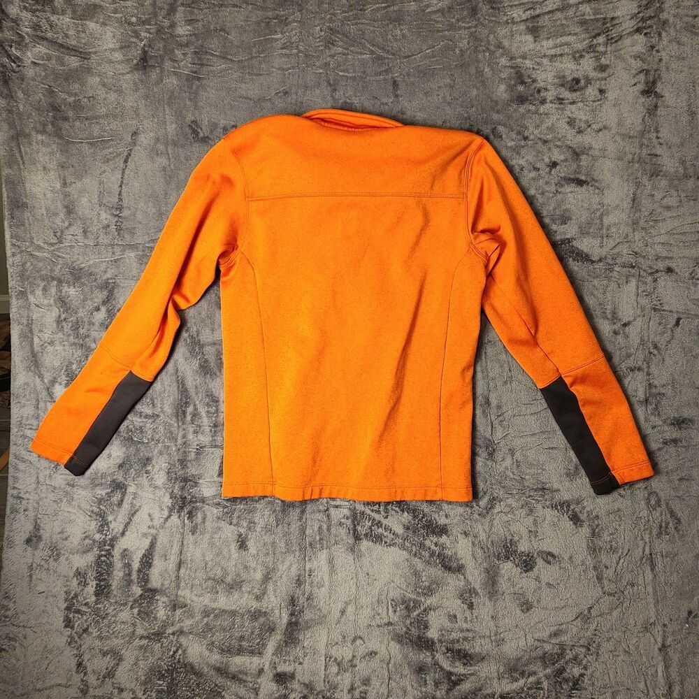 The North Face Canyonlands 1/2 Zip Fleece Pullover Men's [Insert Size] Orange Ja - Picture 2 of 13